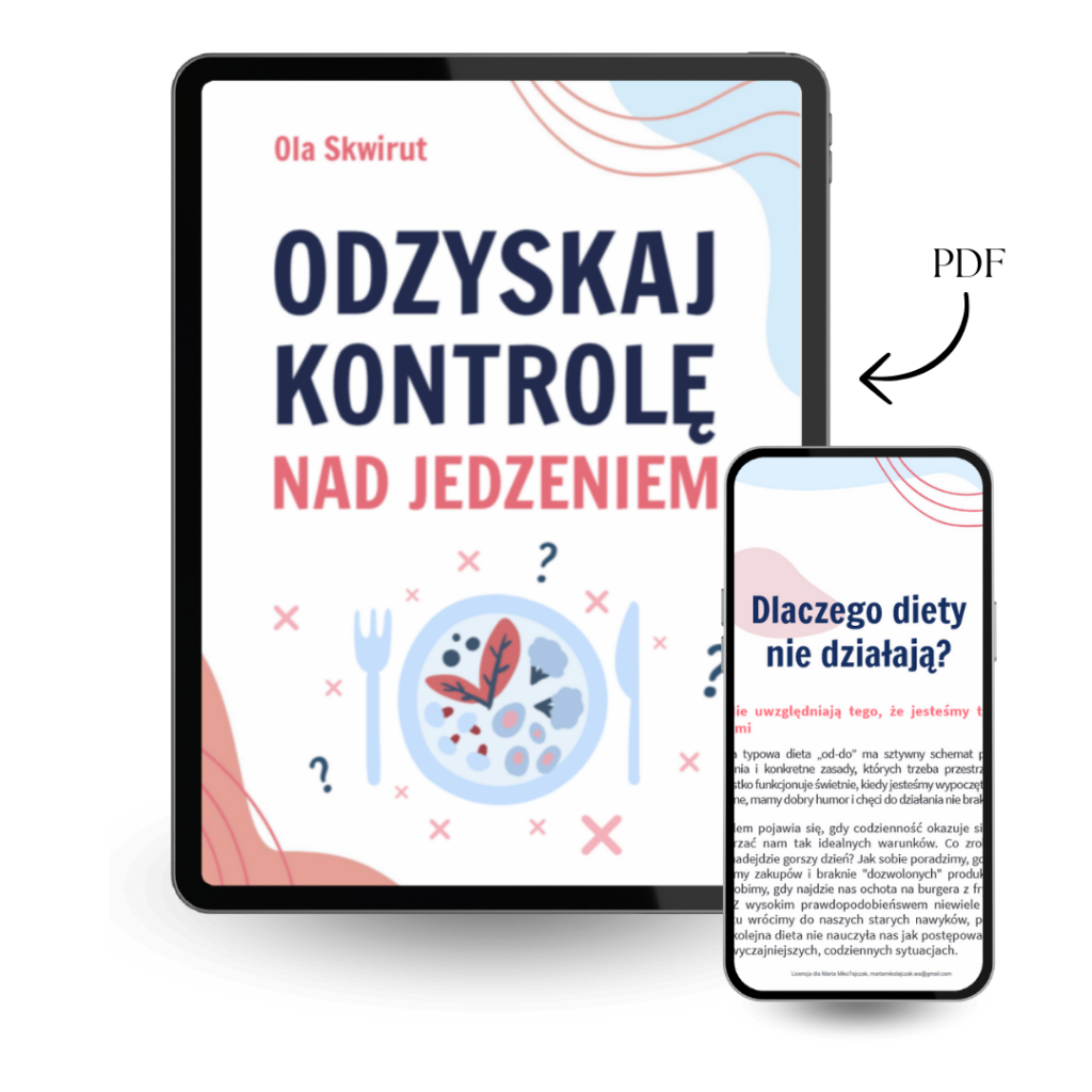 odzyskaj kontrolę nad jedzeniem